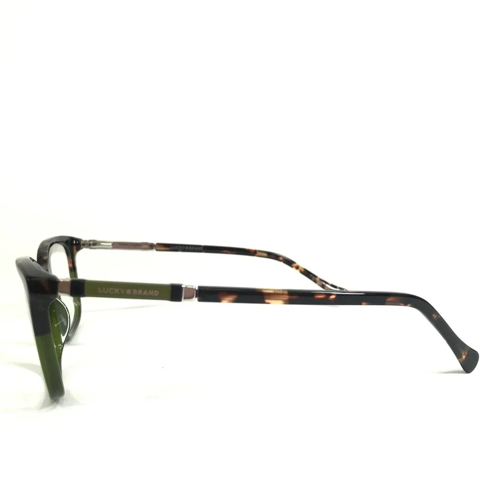Lucky Brand Eyeglasses Frames D225 GREEN/TORT GRADIENT Square Full Rim 54-16-140